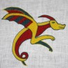 Kit de broderie de Bayeux : brodez votre dragon