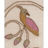 Kit de broderie médiévale : le Jardin aux Oiseaux